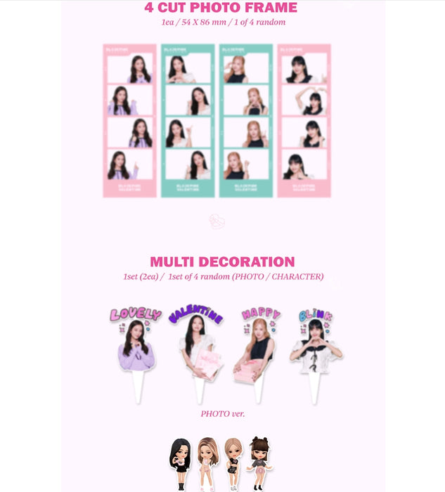 [BLACKPINK] The Game Photocard Collection Lovely Valentine's Edition OFFICIAL MD