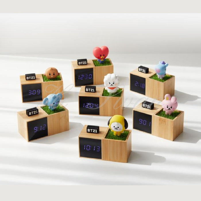 [BT21] - LINE FRIENDS BT21 BABY BT21  Digital Table Clock Authentic