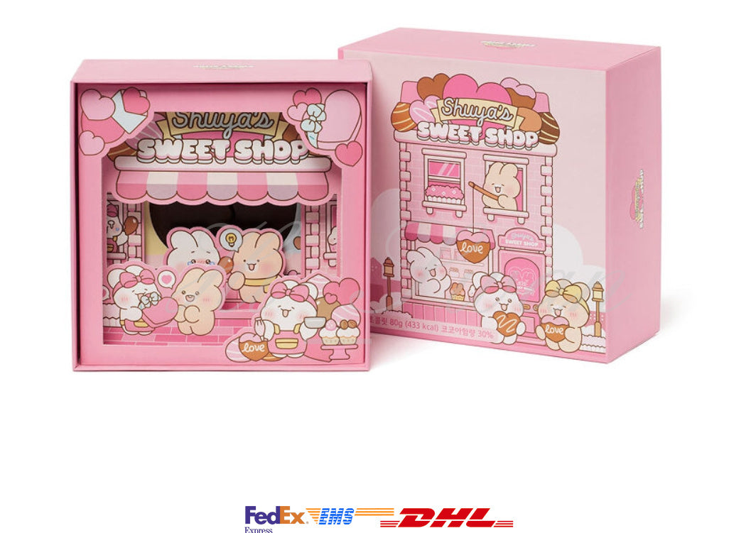 [KAKAO FRIENDS] Shuya Rabbit Chocolate 14cm OFFICIAL MD – HISWAN