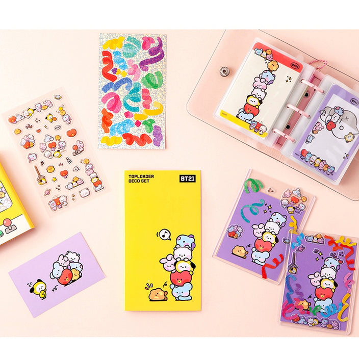 [BT21] Top Loader Deco Set OFFICIAL MD