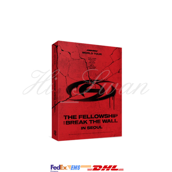 [ATEEZ] WORLD TOUR THE FELLOWSHIP : BREAK THE WALL IN SEOUL DVD OFFICIAL MD