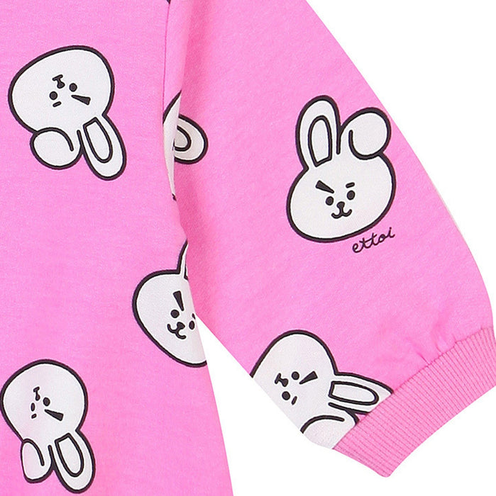 [BT21] - ETTOI X BT21 COOKY PATTERN BODYSUIT 07Q027941 OFFICIAL MD