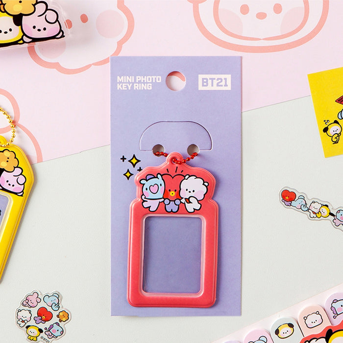 [BT21] Mini Photo Keyring OFFICIAL MD