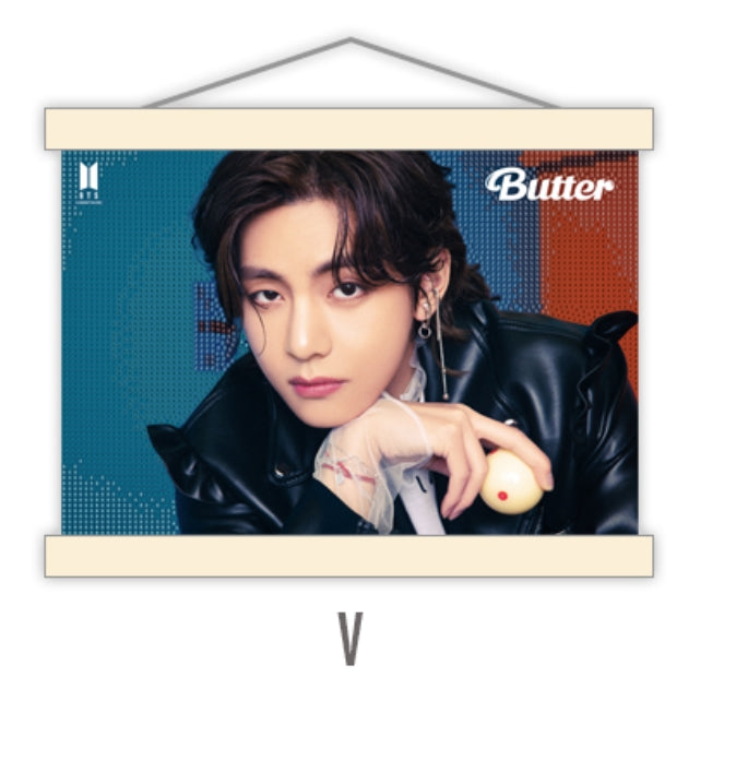 [BTS] - BTS BUTTER Cubic Painting Hanging Poster OFFICIAL MD