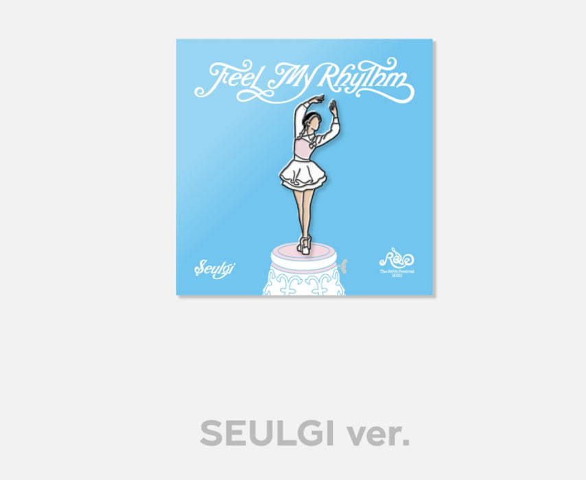 [RED VELVET] - Red Velvet BADGE SET Member Ver. Feel My Rhythm OFFICIAL MD