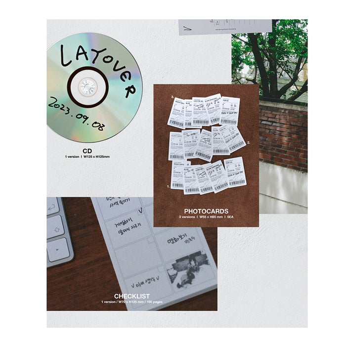 V - Layover (3 Version Set + Weverse Album) (Weverse Gift) (Early Bird) 