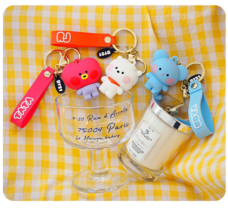 [BT21] - BT21 Minini Strap Keyring Key Holder OFFICIAL MD