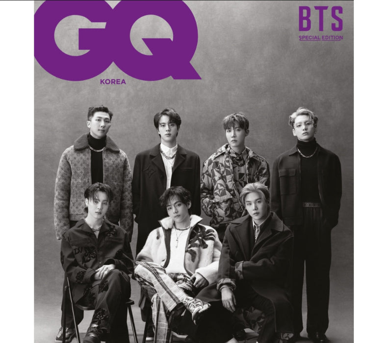 [BTS] - BTS X VOGUE GQ 2022 JANUARY ISSUE BTS SPECIAL EDITION FULL SET