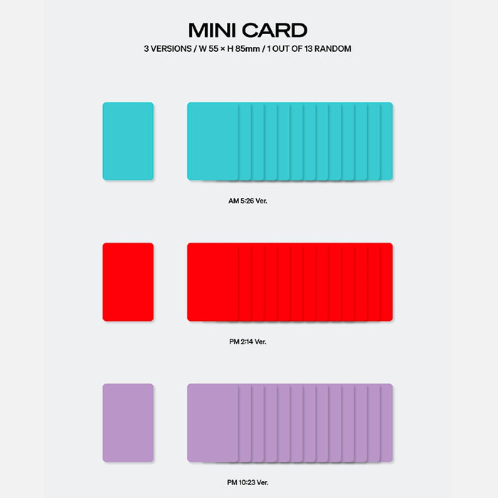 [SEVENTEEN] 11th Mini Album SEVENTEENTH HEAVEN Set + PRE-ORDER GIFT OFFICIAL MD