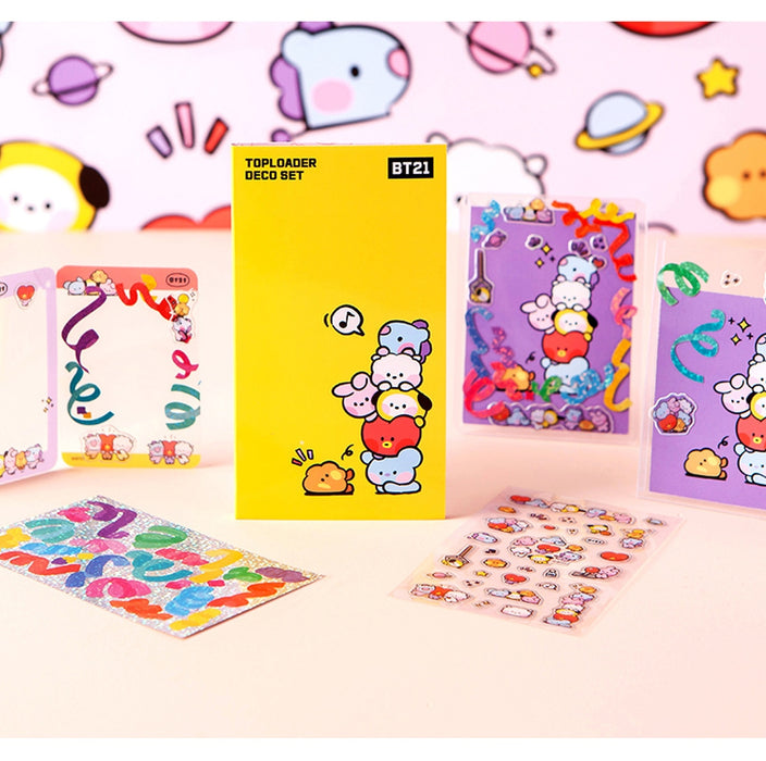 [BT21] Top Loader Deco Set OFFICIAL MD