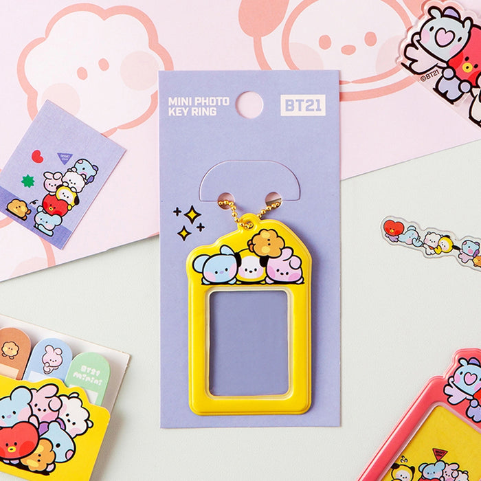 [BT21] Mini Photo Keyring OFFICIAL MD