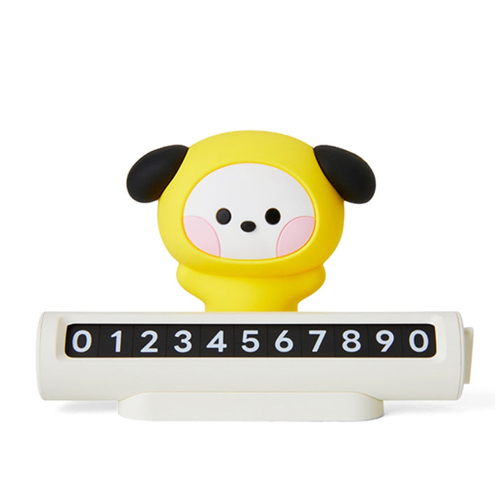 [BT21] - BT21 Minini CAR FIGURE NUMBER SIGN OFFICIAL MD