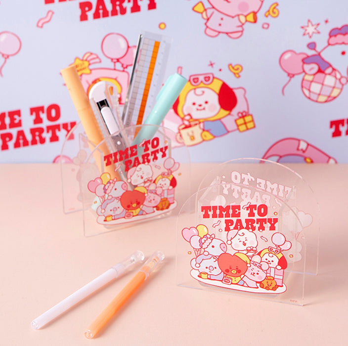 [BT21] Acrylic Pen Holder OFFICIAL MD