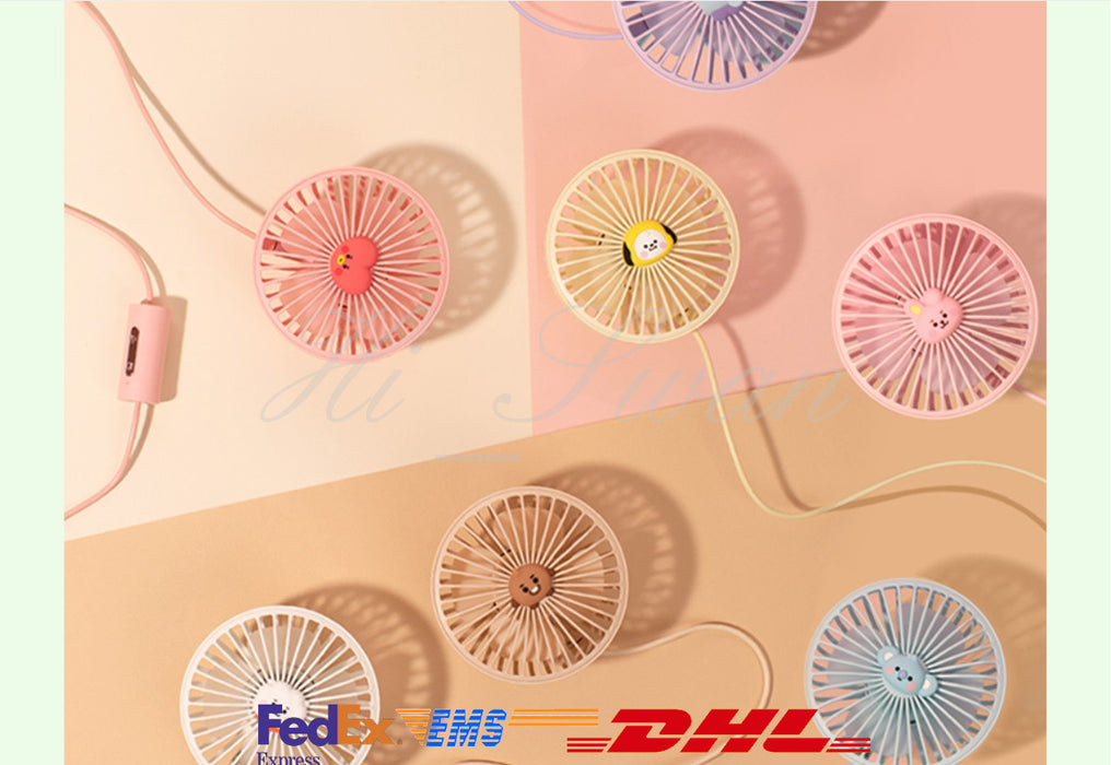 [BT21] -BT21 USB electric fan OFFICIAL MD