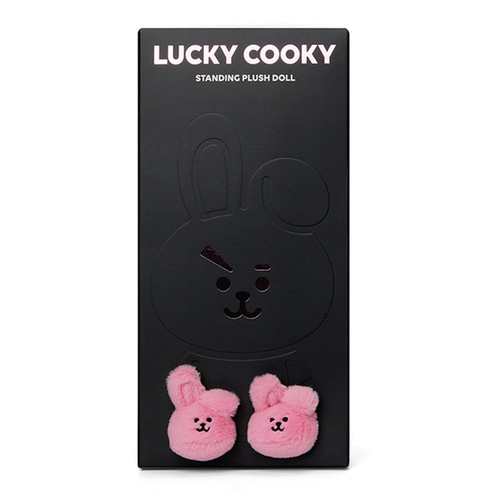 [BT21] BT21 Lucky COOKY PLUSH TOY Black Edition OFFICIAL MD