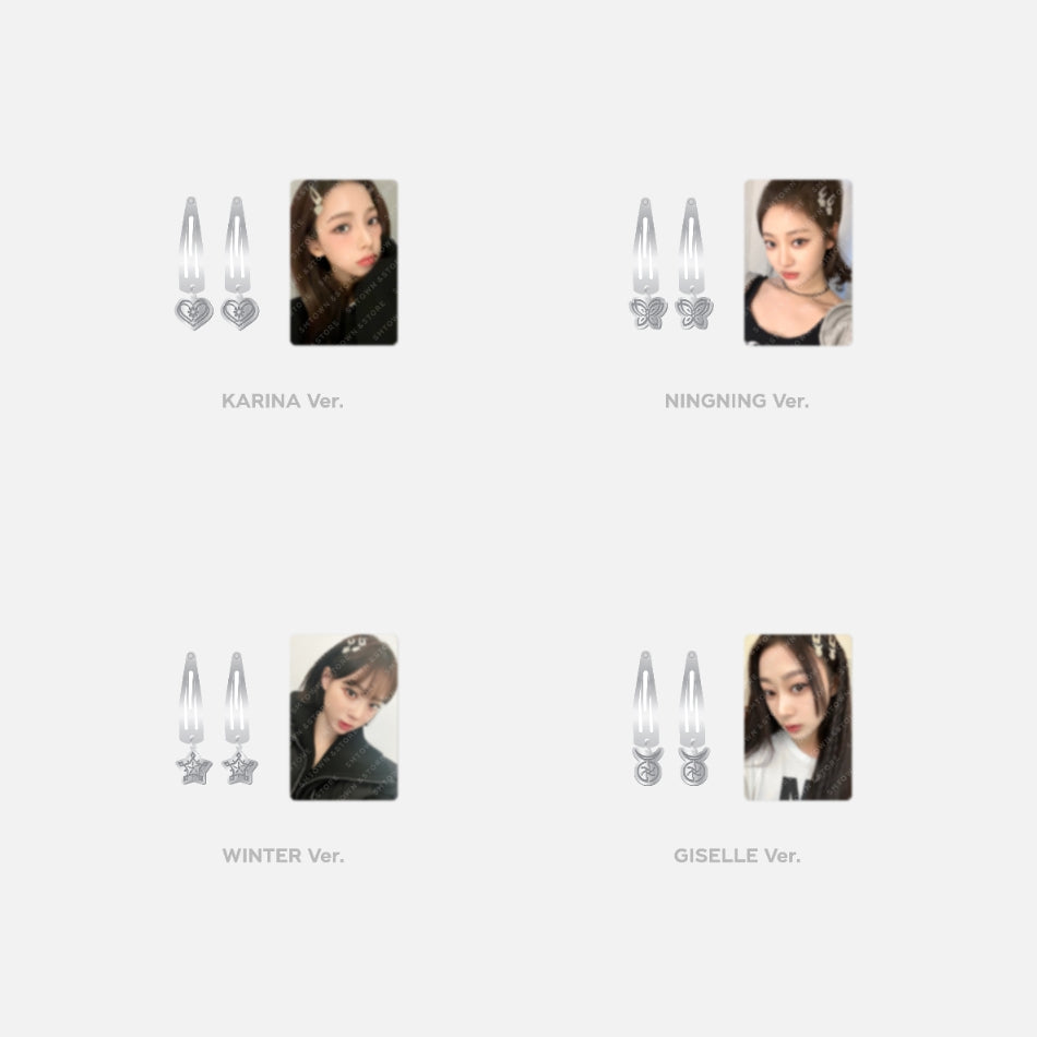 ㉓カリナ come to my illusion synk Aespa Come To My illusion Pop Up Store Random Trading Card