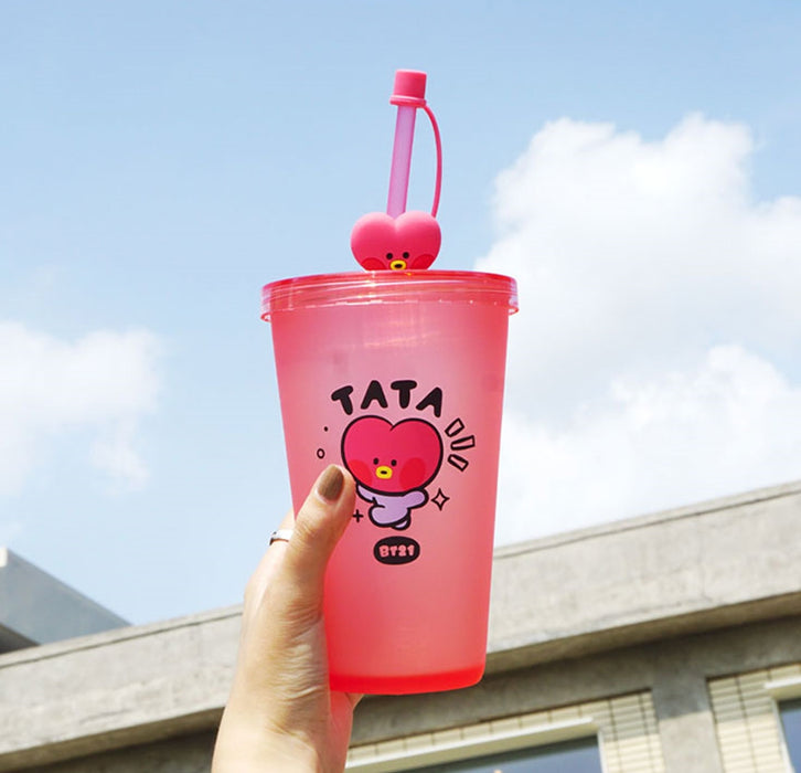 [BT21] - BT21 Minini STRAW  TUMBLER COLD CUP OFFICIAL MD