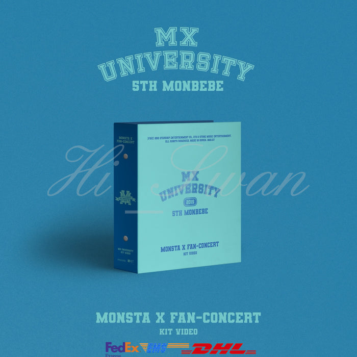 [Monsta X] -MONSTA X 2021 FAN-CONCERT MX UNIVERSITY KIT VID +BENEFIT OFFICIAL MD