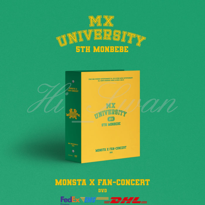[Monsta X] - MONSTA X 2021 FAN-CONCERT MX UNIVERSITY DVD + BENEFIT OFFICIAL MD
