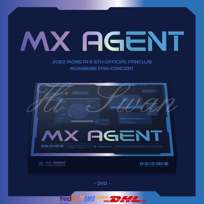 [Monsta X] - MONSTA X 2022 FAN-CONCERT (MX AGENT) DVD OFFICIAL MD