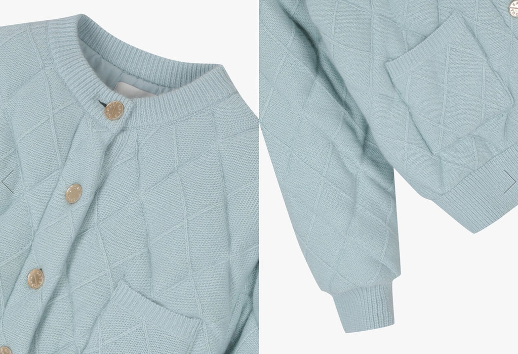 [RED VELVET] - SJYP x YERI Collabo Quilted Knit Down MINT COLOR PW2B9QJM039WPMT