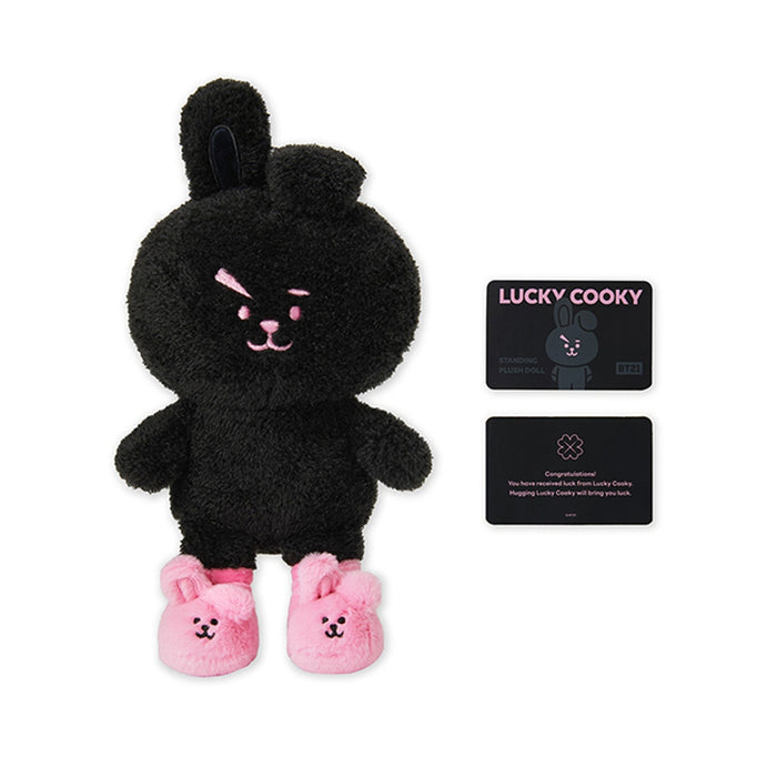 [BT21] BT21 Lucky COOKY PLUSH TOY Black Edition OFFICIAL MD