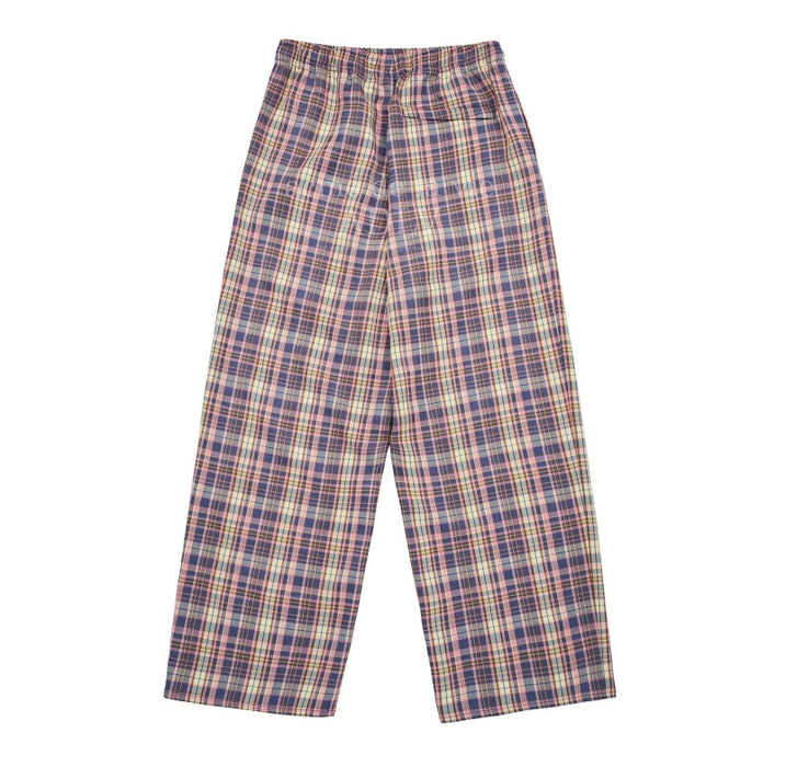 [SEVENTEEN] JEONGHAN TARTAN CHECK WIDE LONG PANTS OFFICIAL MD