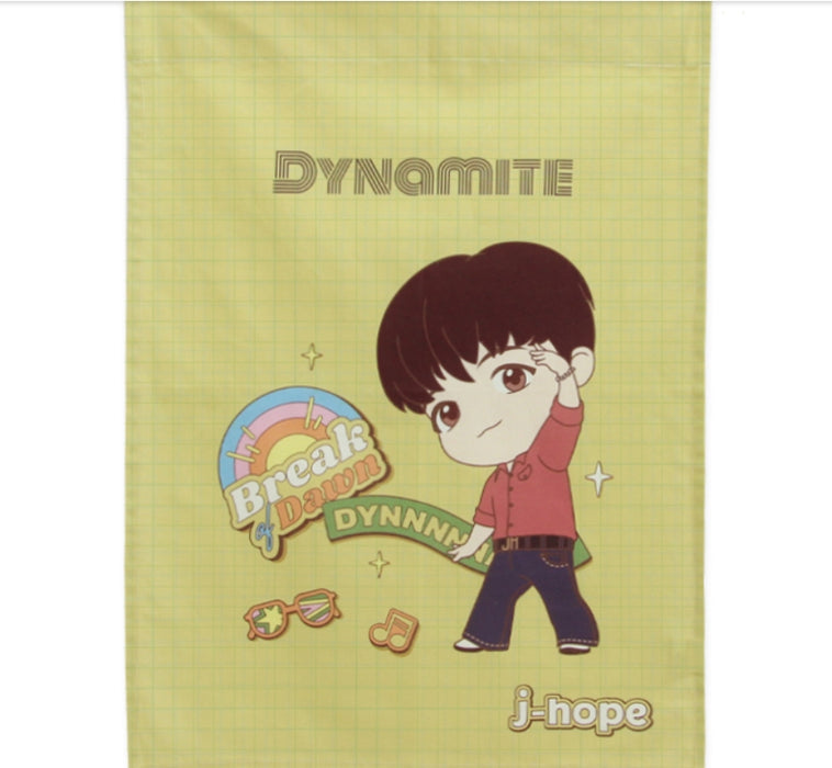 [BTS] - TinyTAN Dynamite FABRIC POSTER OFFICIAL MD
