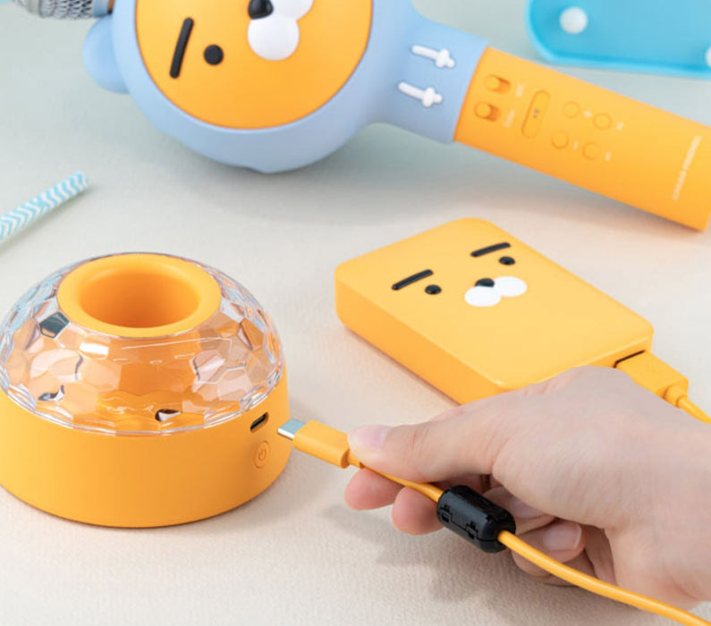 [KAKAO FRIENDS] - Hood Lion Bluetooth Microphone Speaker OFFICIAL MD