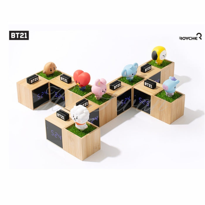 [BT21] - BT21 BABYFIGURE LED DIGITAL TABLE CLOCK Alarm Function&Touch Sensor etc