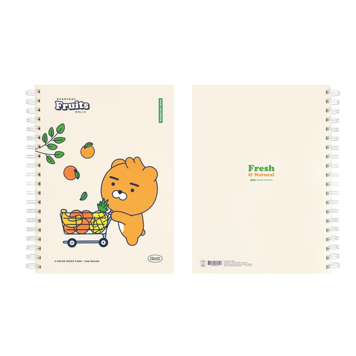 [KAKAO FRIENDS] Little KAKAO FRIENDS Fruity Index Spring Note L OFFICIAL MD