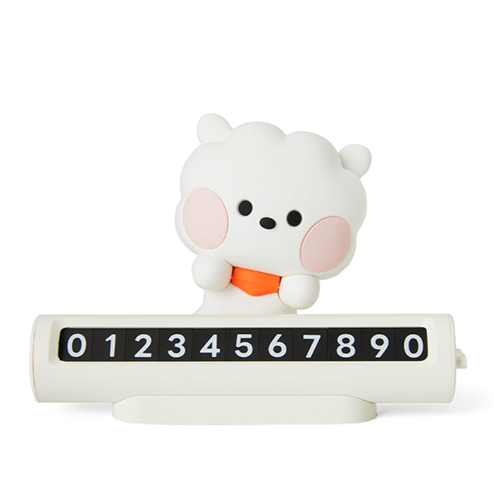 [BT21] - BT21 Minini CAR FIGURE NUMBER SIGN OFFICIAL MD