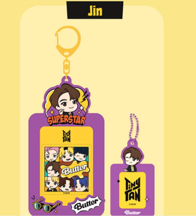[BTS] - BTS TinyTan Butter Photocard Key Ring OFFICIAL MD