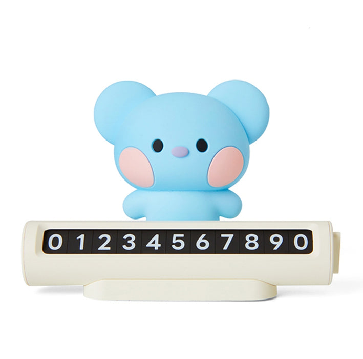 [BT21] - BT21 Minini CAR FIGURE NUMBER SIGN OFFICIAL MD