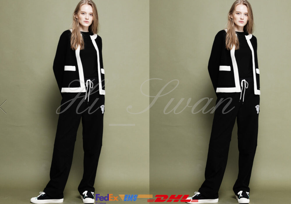 [RED VELVET] - SJYP x YERI Collabo Sam Bye Pen Sweatpants PW2B7TPC659WBK