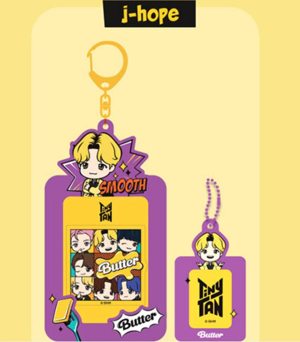 [BTS] - BTS TinyTan Butter Photocard Key Ring OFFICIAL MD