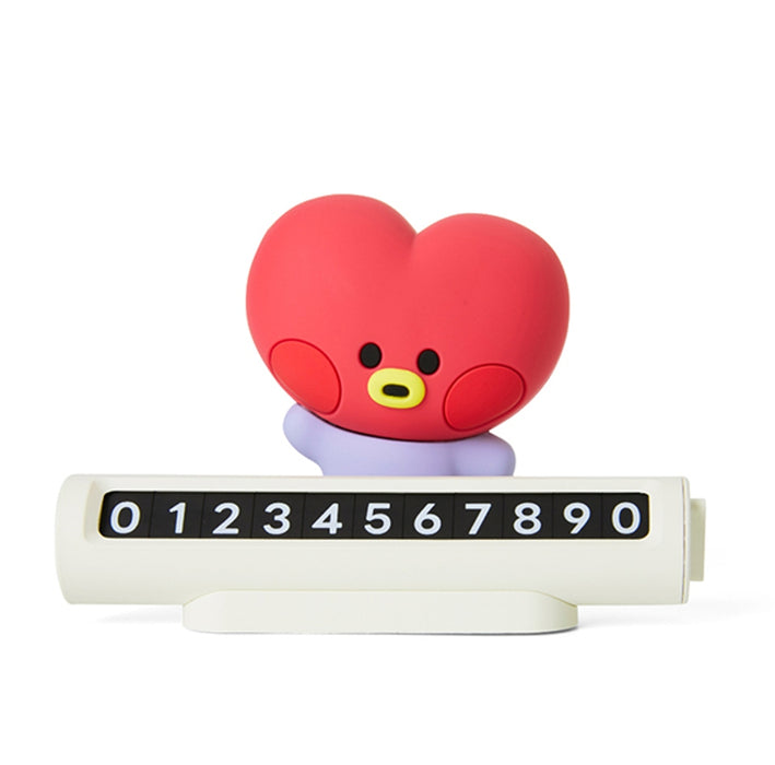 [BT21] - BT21 Minini CAR FIGURE NUMBER SIGN OFFICIAL MD