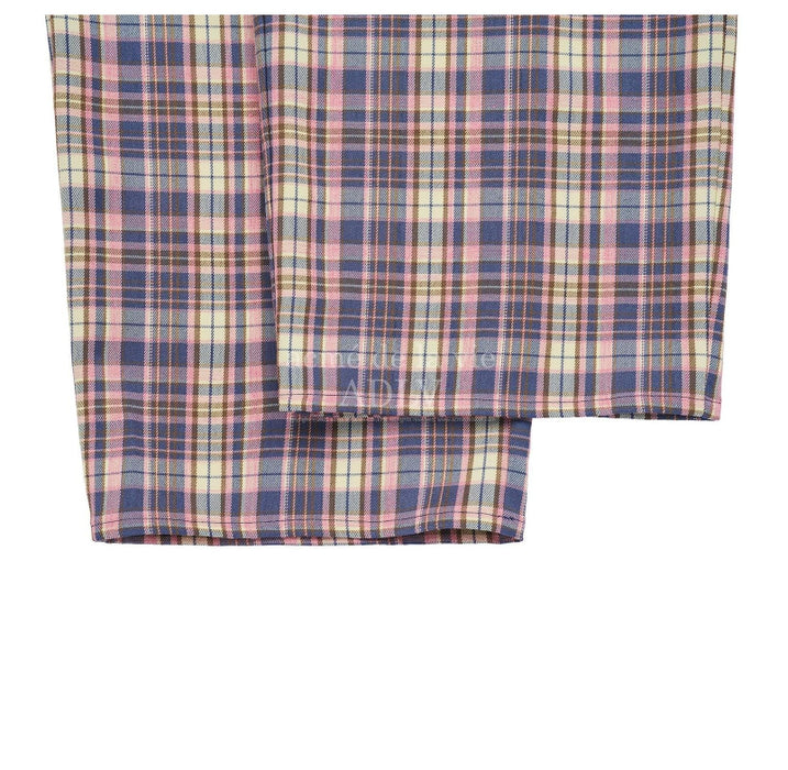 [SEVENTEEN] JEONGHAN TARTAN CHECK WIDE LONG PANTS OFFICIAL MD