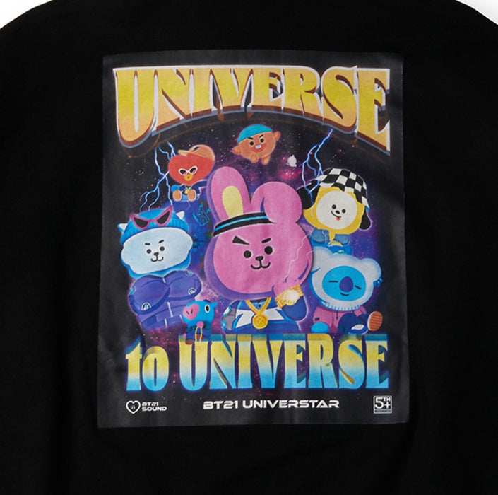 [BT21] 5TH ANNIVERSARY HOODIE T-SHIRT OFFICIAL MD