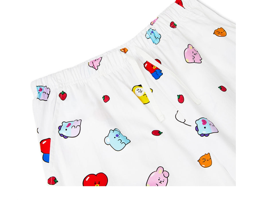 [BT21] - Line Friends BT21 BABY Jelly Candy Woven Pajama Pants OFFICIAL MD