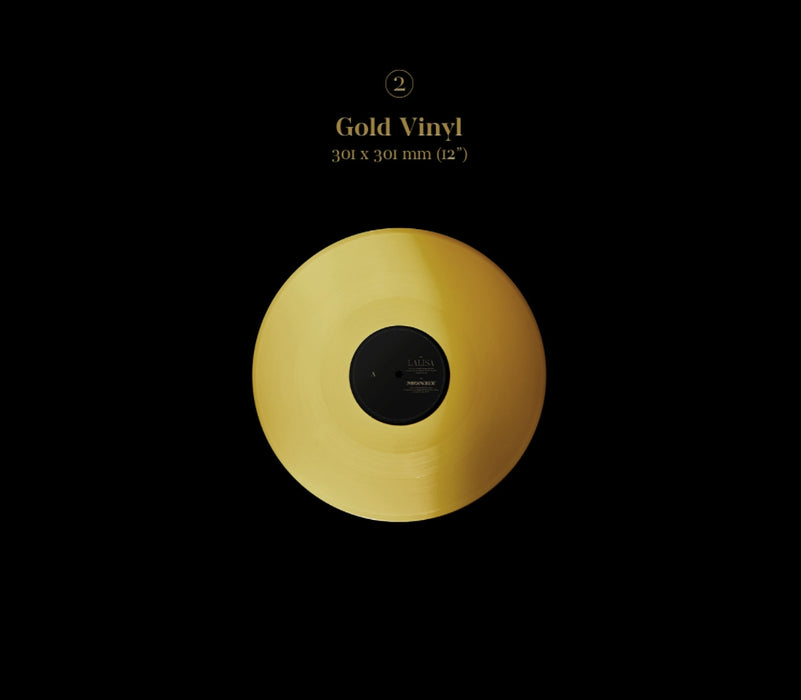 [BLACKPINK] - LALISA GOLD VINYL LP SPECIAL LIMITED EDITION + PRE-ORDER BENEFIT