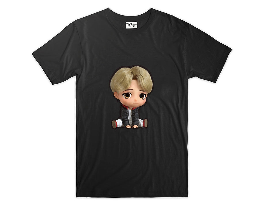 [BTS] - TIYP TinyTAN 3D Black PAJAMA OFFICIAL MD