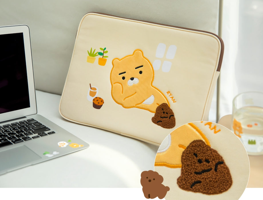 [KAKAO FRIENDS] - April Shower Laptop Pouch 13 inch Case Bag OFFICIAL MD