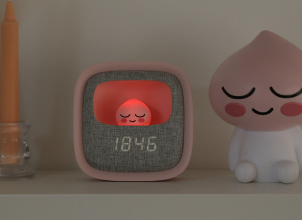 [KAKAO FRIENDS] - Choonsik, Ryan, Apeach Table Clock Mood Light OFFICIAL MD