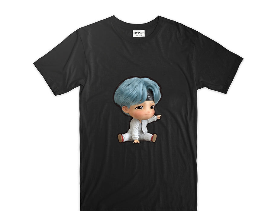 [BTS] - TIYP TinyTAN 3D Black PAJAMA OFFICIAL MD