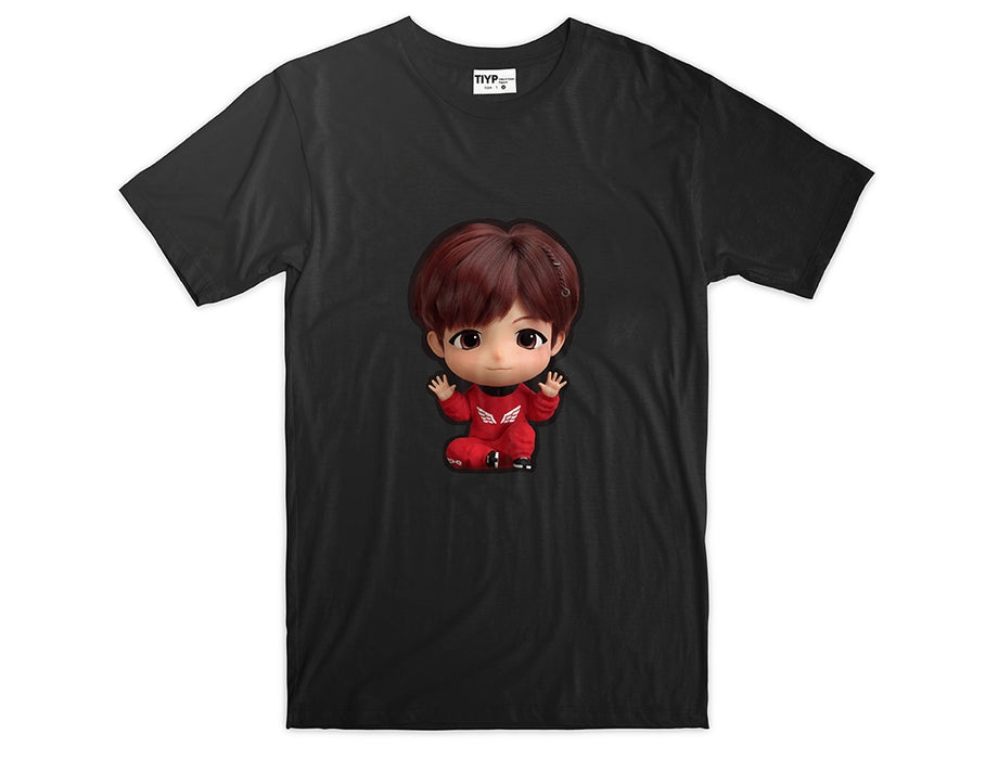 [BTS] - TIYP TinyTAN 3D Black PAJAMA OFFICIAL MD