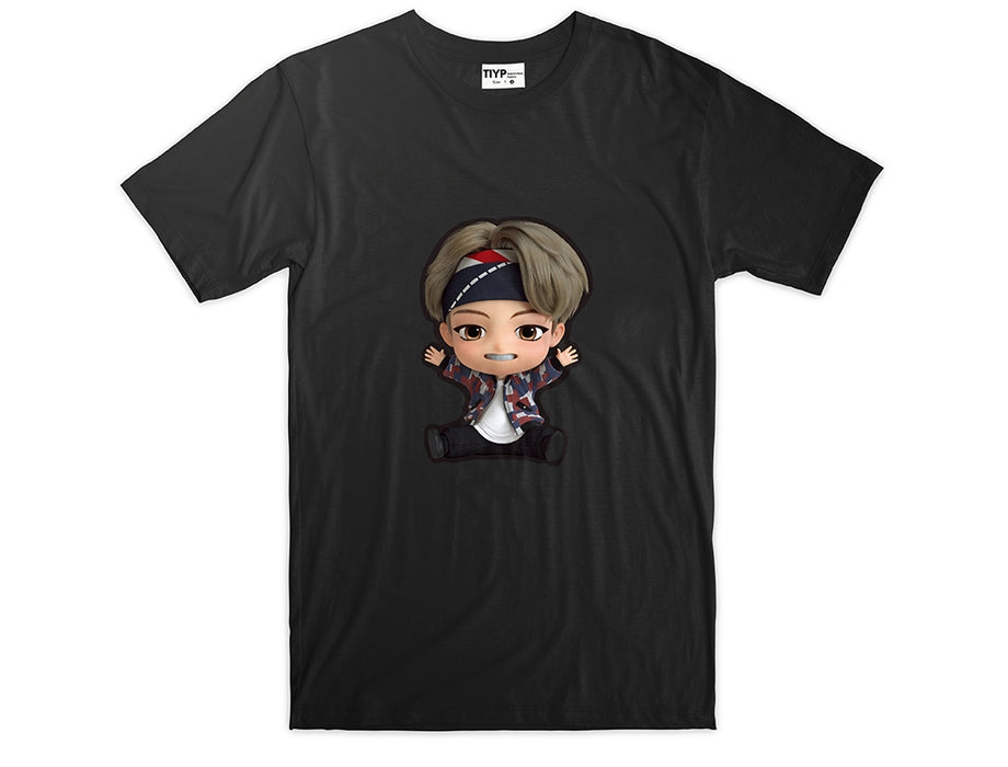 [BTS] - TIYP TinyTAN 3D Black PAJAMA OFFICIAL MD