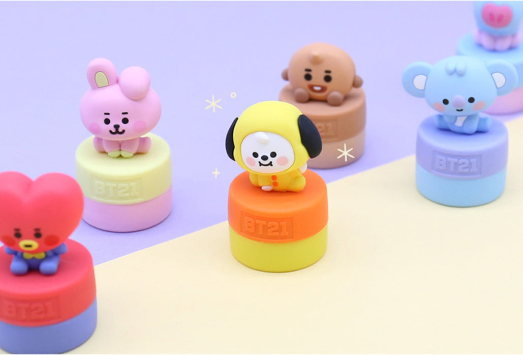[BT21] - BT21 accessory figure stamp OFFICIAL MD