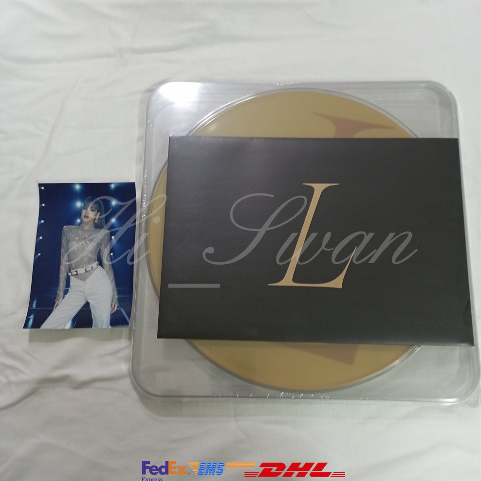 BLACKPINK] - LALISA GOLD VINYL LP SPECIAL LIMITED EDITION +