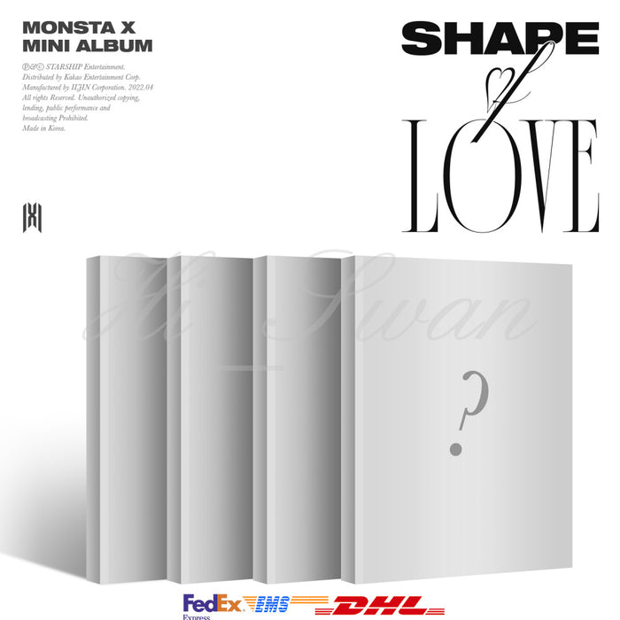 [Monsta X] - MONSTA X Mini Album SHAPE of LOVE VER SET OFFICIAL MD
